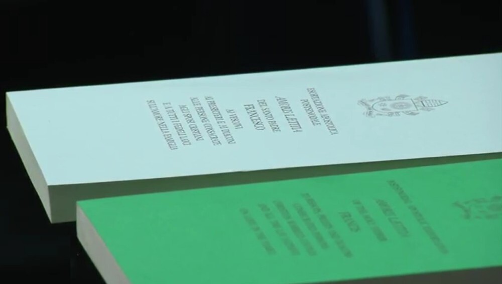 Papst-Schreiben 'Amoris laetitia' / ctv Papst-Schreiben 'Amoris laetitia'
