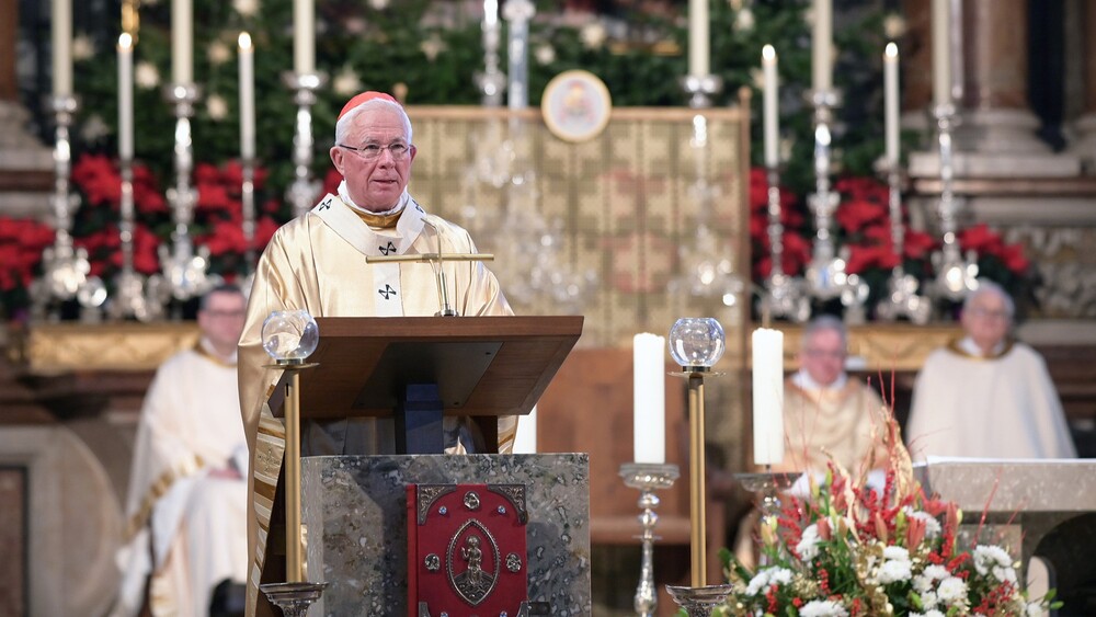 Erzbischof Lackner predigt im Salzburger Dom / eds / Hiva Naghshi Erzbischof Lackner predigt im Salzburger Dom
