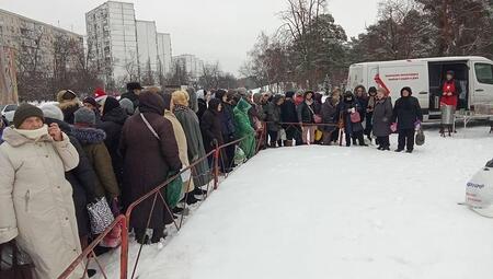 Suppenküche der Caritas Spes in Kiew