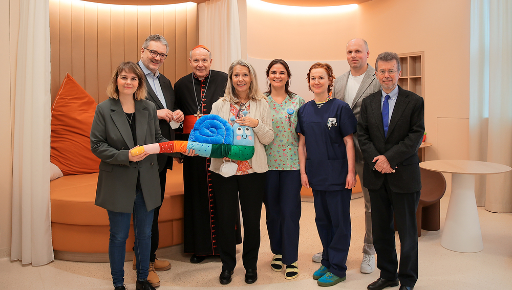 Wien: Kardinal Schönborn segnete neues Kinderpflegedomizil