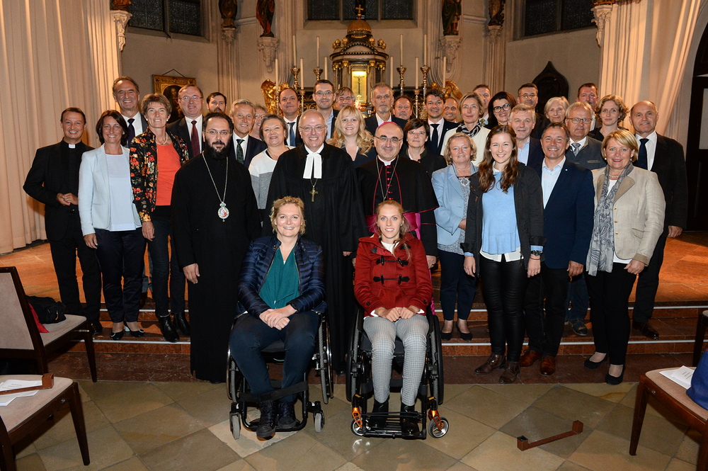 ?k. Go-di mit Abgeordneten; Arsenios Kardamakis, Michael B?nker, Willhelm Krautwaschl