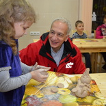 Odessa, Caritas-KInderzentrum, Caritaspräsident Landau