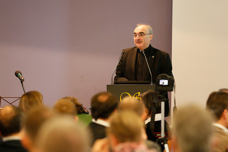 Bischof Wilhelm Krautwaschl rief zum Perspektivenwechsel auf. / Gerd Neuhold, Sonntagsblatt