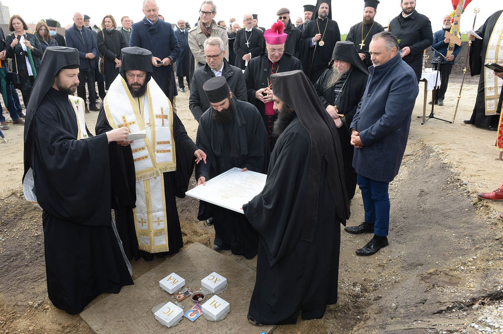 St. Andrä: Grundstein für orthodoxes Kloster ist gelegt