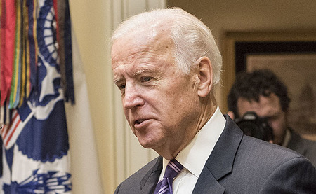 Secretary general Ban Ki-moon meets with us president Joe Biden in the Rosevelt room at the white house in Washington dc