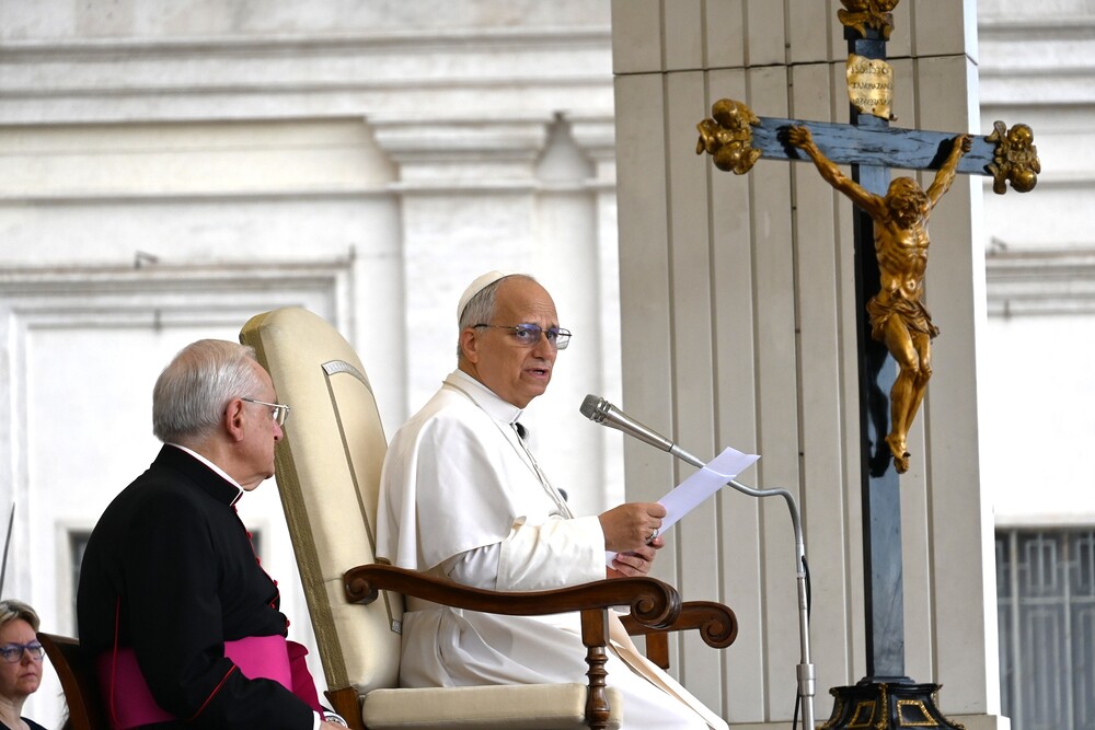 Papst Leo XIV. - Generalaudienz / Paul Wuthe/Kathpress Papst Leo XIV. - Generalaudienz