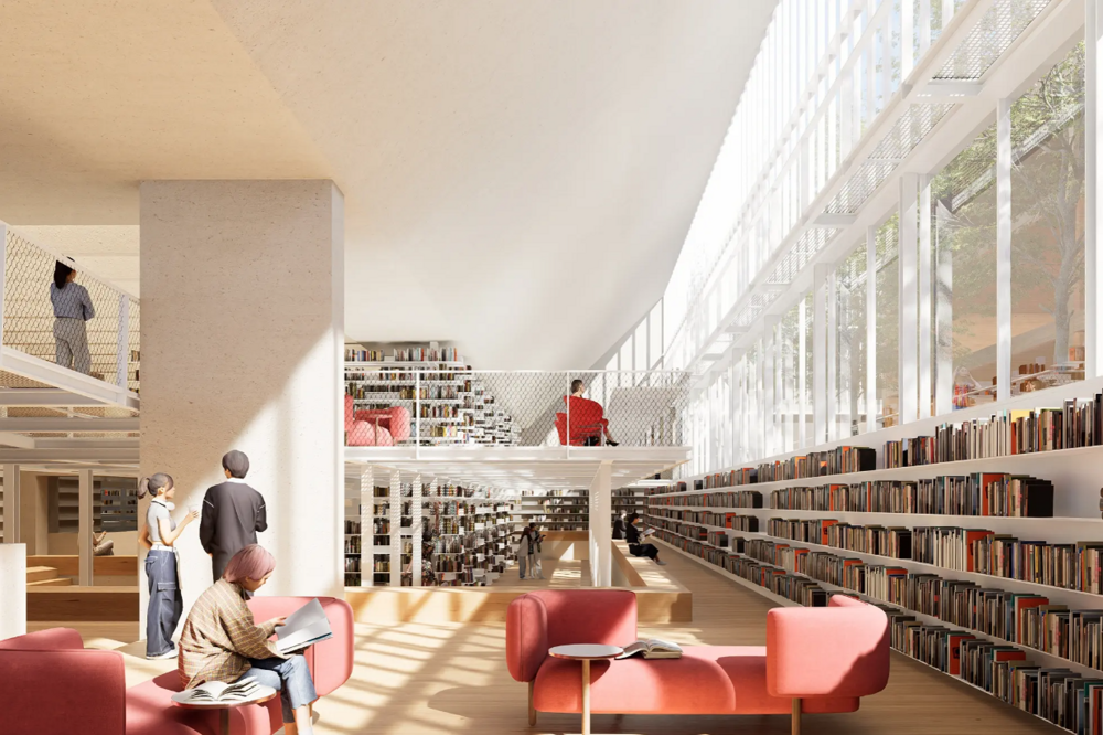 Campus7 Diözesanbibliothek / Atelier Thomas Pucher Campus7 Diözesanbibliothek