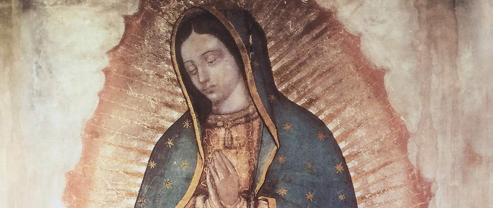 Gnadenbild der Jungfrau von Guadalupe in Mexiko-Stadt / Basilica de nuestra Señora de Guadalupe Gnadenbild der Jungfrau von Guadalupe in Mexiko-Stadt