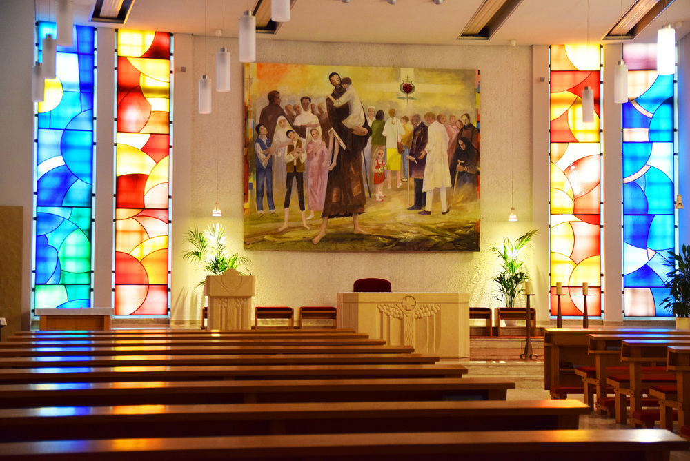 Krankenhauskirche der Barmherzigen Brüder in Eisenstadt / KHBB Eisenstadt Krankenhauskirche der Barmherzigen Brüder in Eisenstadt