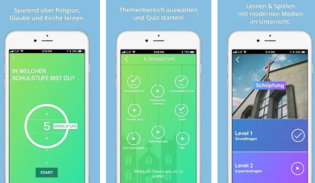 Neue App 'reli.check!' vermittelt religiöse Inhalte
