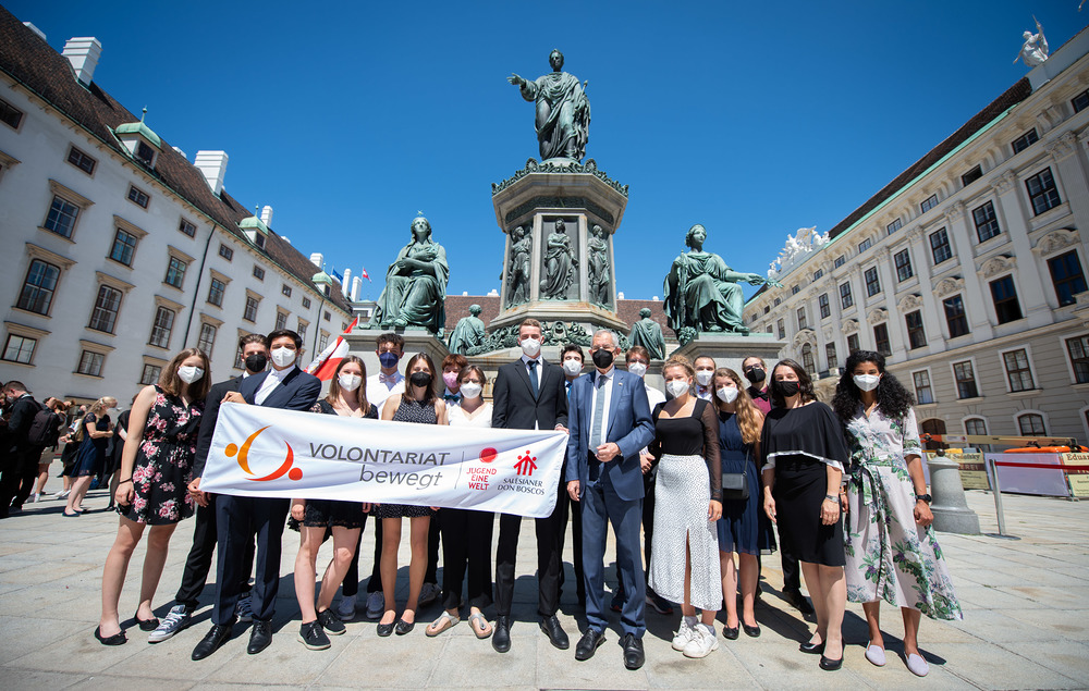 Volontariat bewegt: Van der Bellen würdigt Einsatz Freiwilliger / Carina KARLOVITS/HBF, Carina KARLOVITS Volontariat bewegt: Van der Bellen würdigt Einsatz Freiwilliger