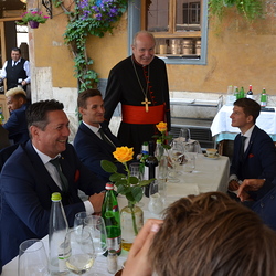 Der SK Rapid zum Besuch beim Papst