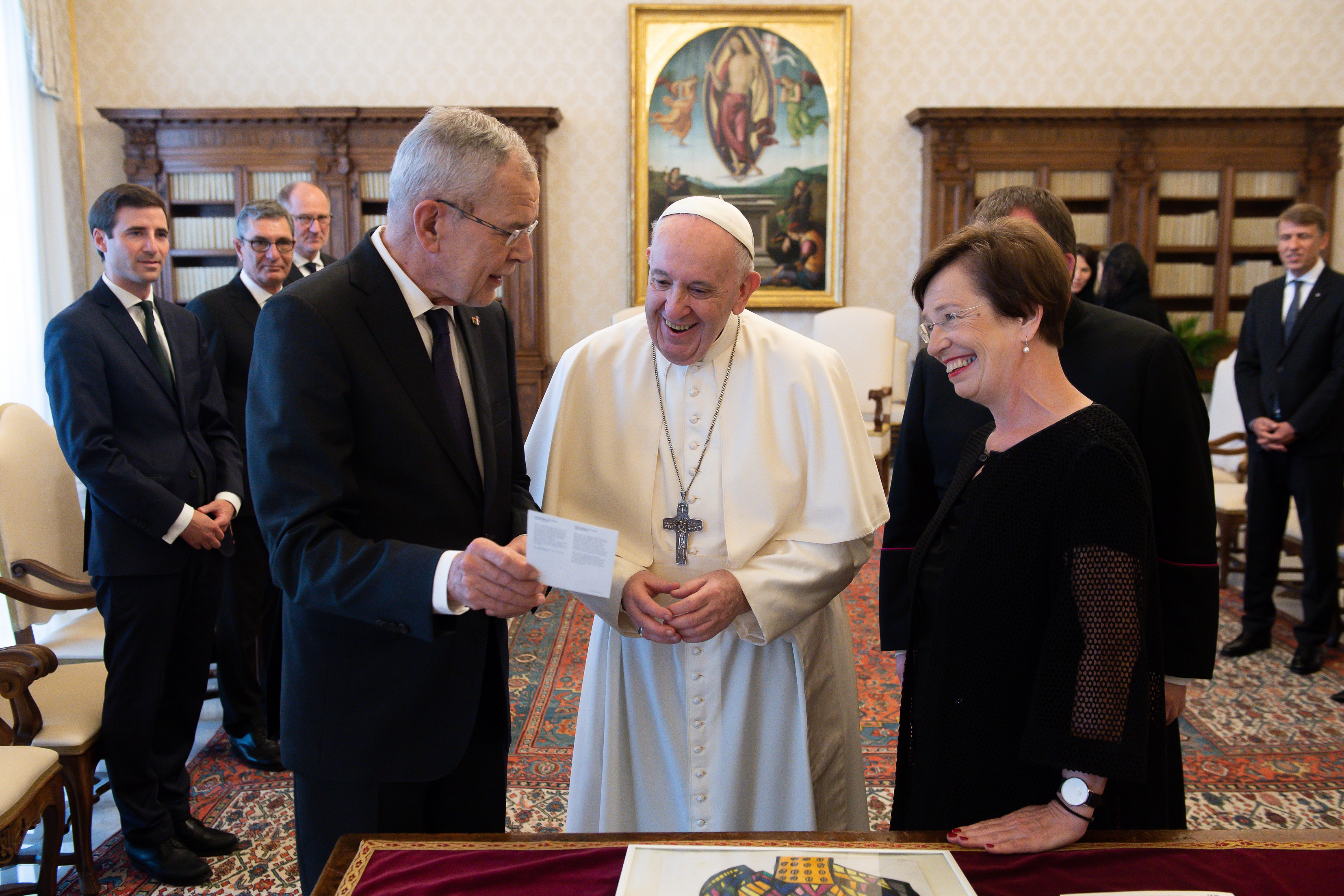 © Vatican Media SS. Francesco - Presidente Austria 07-06-2021