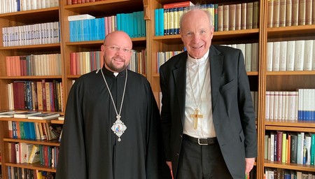 Weihbischof Sus und Kardinal Schönborn