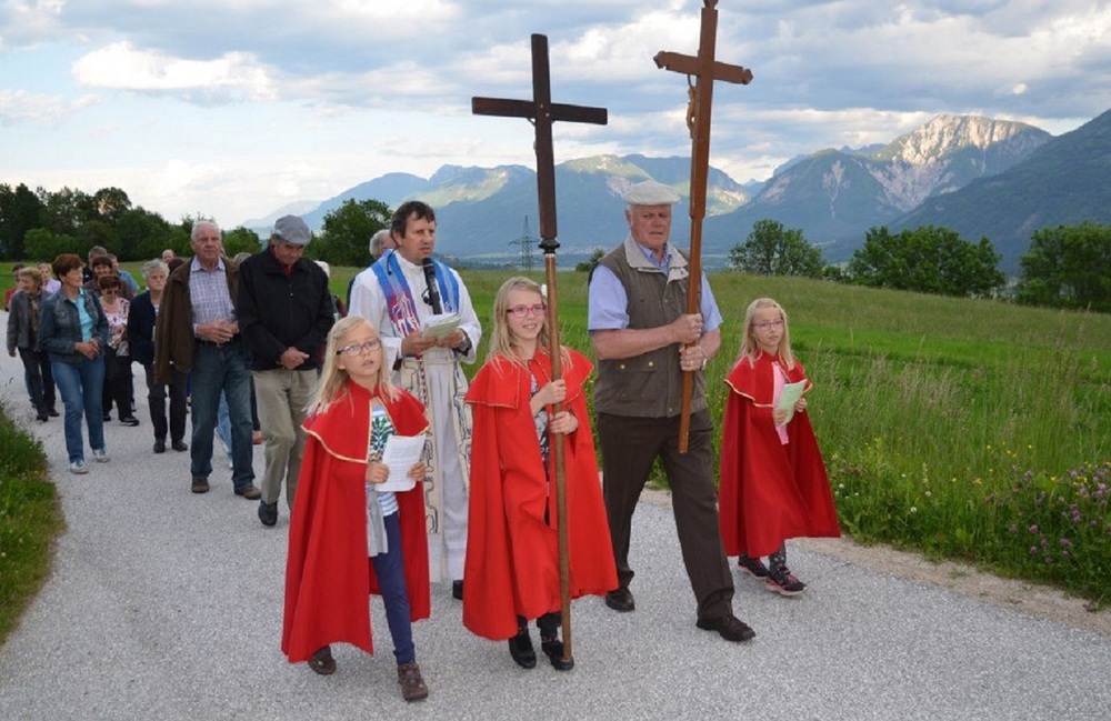 Bittprozessionen vor Christi Himmelfahrt in Kärnten
