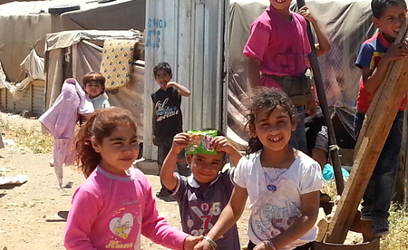 Flüchtlinge im Libanon / Kathpress / Pulling Flüchtlinge im Libanon