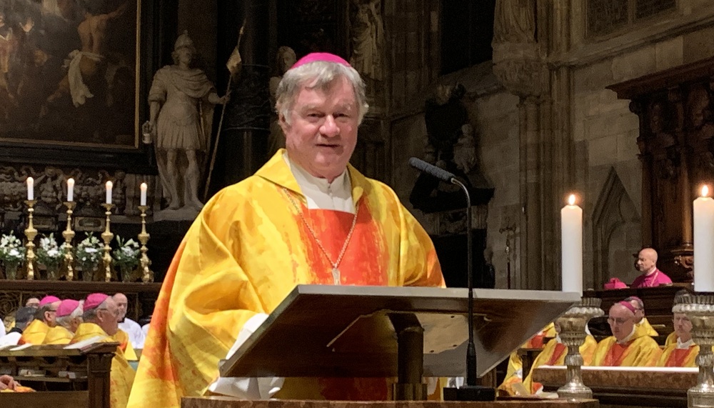 Bischof Manfred Scheuer am 4.11.2025 im Wiener Stephansdom