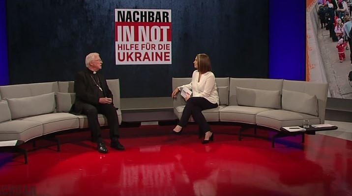 ORF-Benefizabend Ukrainehilfe - Erzbischof Lackner im Gespräch mit Barbara Stöckl