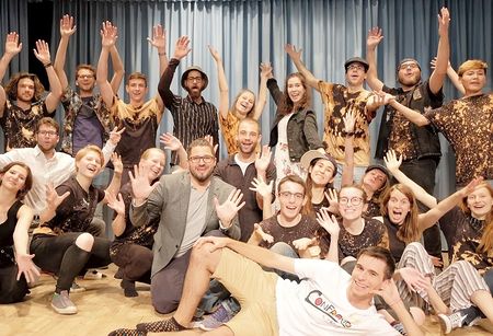 Mitwirkende beim Musical 'Einbahnstraße'