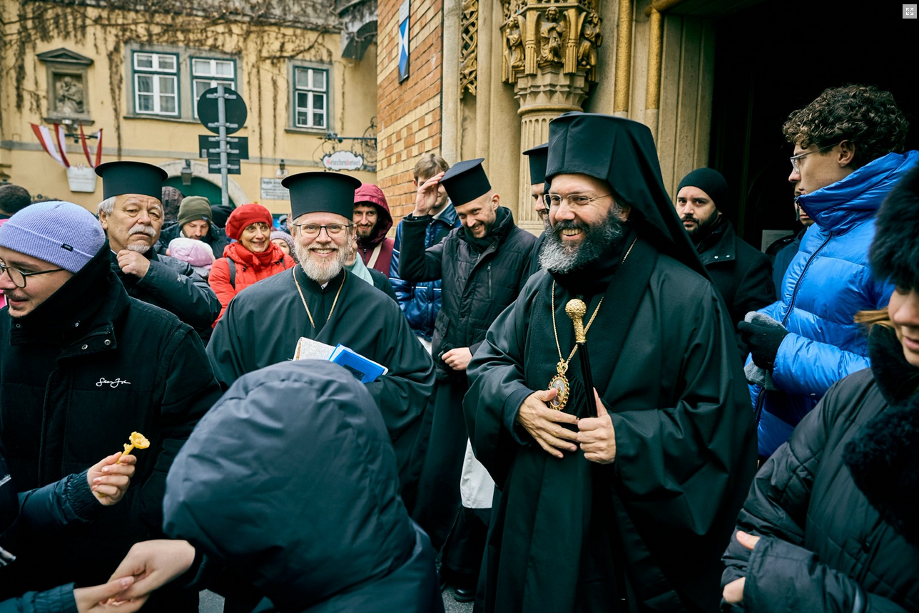 Wien: Zahlreiche Gläubige bei orthodoxer 'Großer Wasserweihe' / Rudenko Roman Wien: Zahlreiche Gläubige bei orthodoxer 'Großer Wasserweihe'