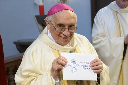 Helmut Krätzl - Glückwunsch zu '40 Jahre Bischof'