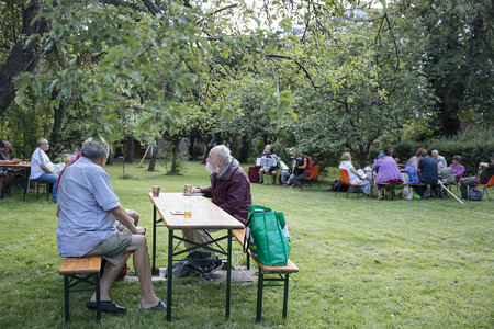 Caritas Klimaoase in Pfarrgarten