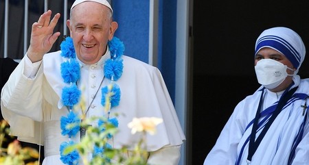 Papst in Bratislava: Solidaritätsappell im 'Herzen Europas'