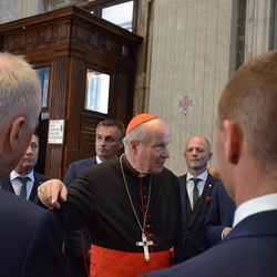 Der SK Rapid zum Besuch beim Papst