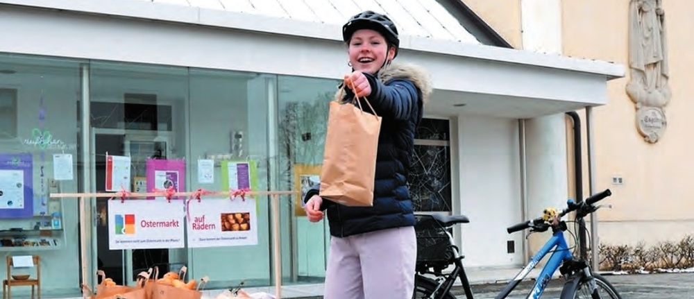 'Ostermarkt auf Rädern' der Pfarre Graz-St. Peter