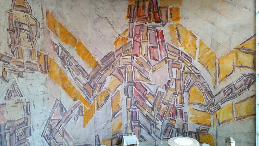 Auferstandener Jesus und Emmaus-Jünger