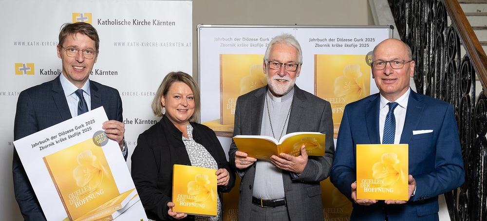 'Quellen der Hoffnung': Jahrbuch 2025 der Diözese Gurk erschienen