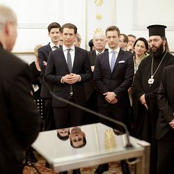 Am 4. Dezember 2018 empfingen Bundeskanzler Sebastian Kurz und Bundesminister Gernot Bl?mel Vertreter christlicher Religionen im Bundeskanzleramt.