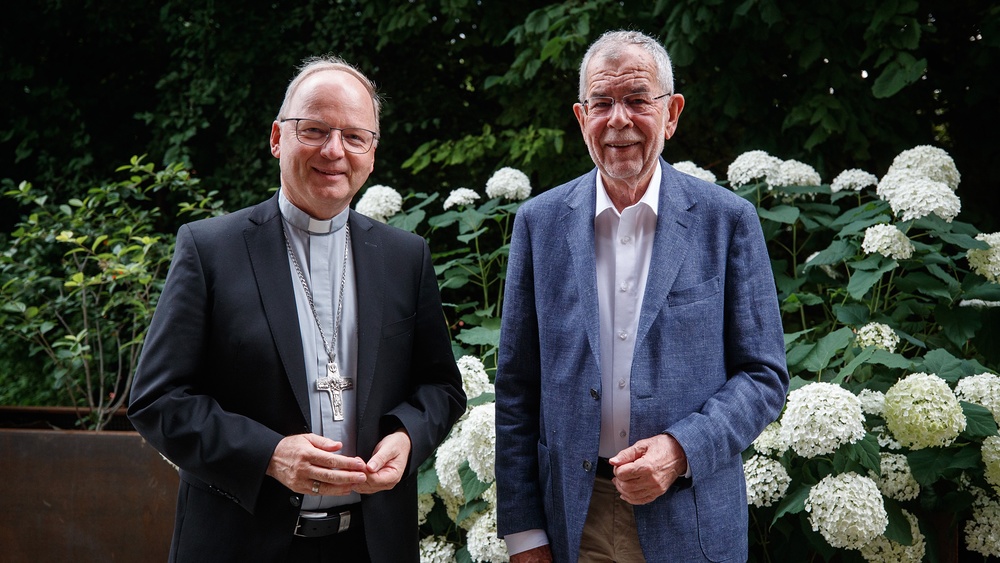 Bregenz: Treffen zwischen Bischof Elbs und Van der Bellen / bischofbenno