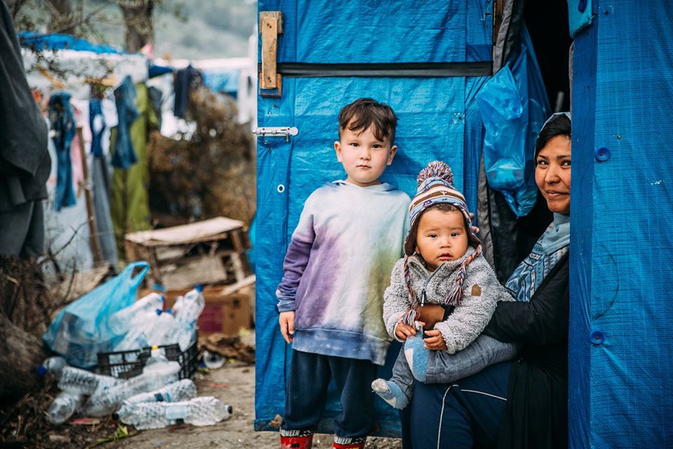 Im Flüchtlingslager Moria auf Lesbos