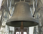 Die Pummerin im Stephansdom. Mit 21.383 kg (inklusive Kl