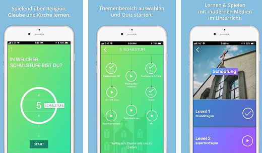 Neue App 'reli.check!' vermittelt religiöse Inhalte