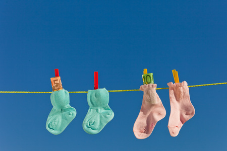 Baby Socken auf W / Erwin Wodicka Baby Socken auf W
