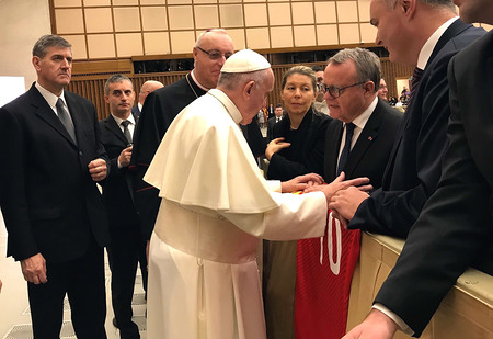 Burgenland: Spitzen von Kirche und Land beim Papst