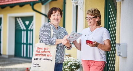 Kritik an Sozialhilfekürzungen: Caritas NÖ startet Haussammlung