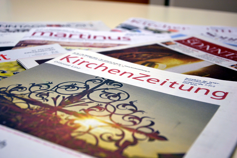 Verschiedene Kirchenzeitungen