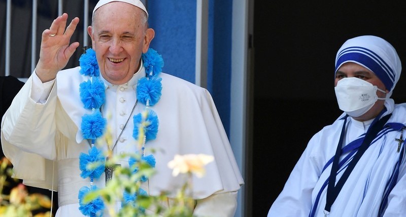 Papst in Bratislava: Solidaritätsappell im 'Herzen Europas'