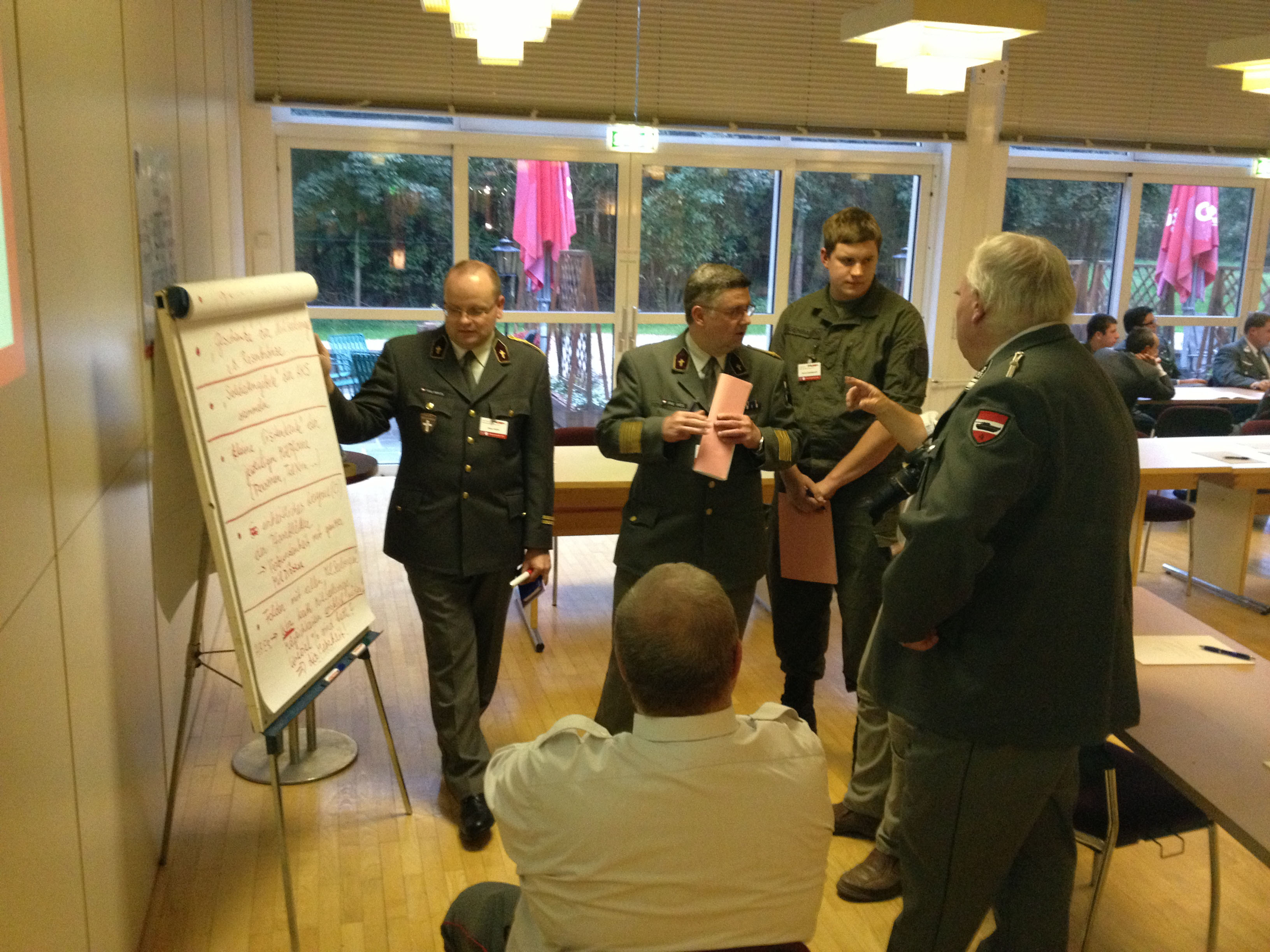 Diözesansynode 2013 / Militärseelsorge In den Arbeitsgruppen