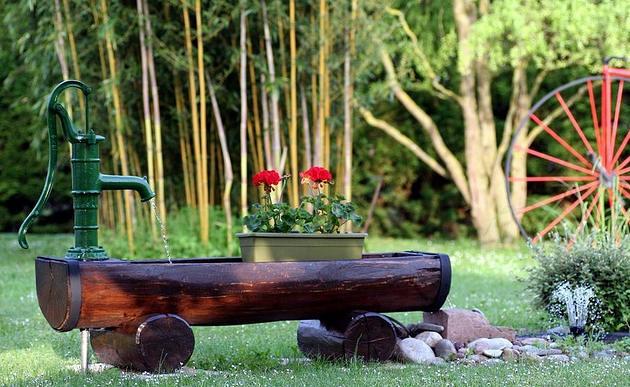 Gartenbrunnen / pixabay / gemeinfrei