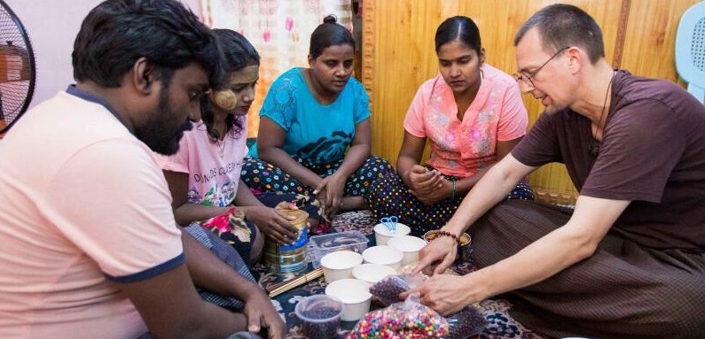 P. Joe Unterberger in Myanmar