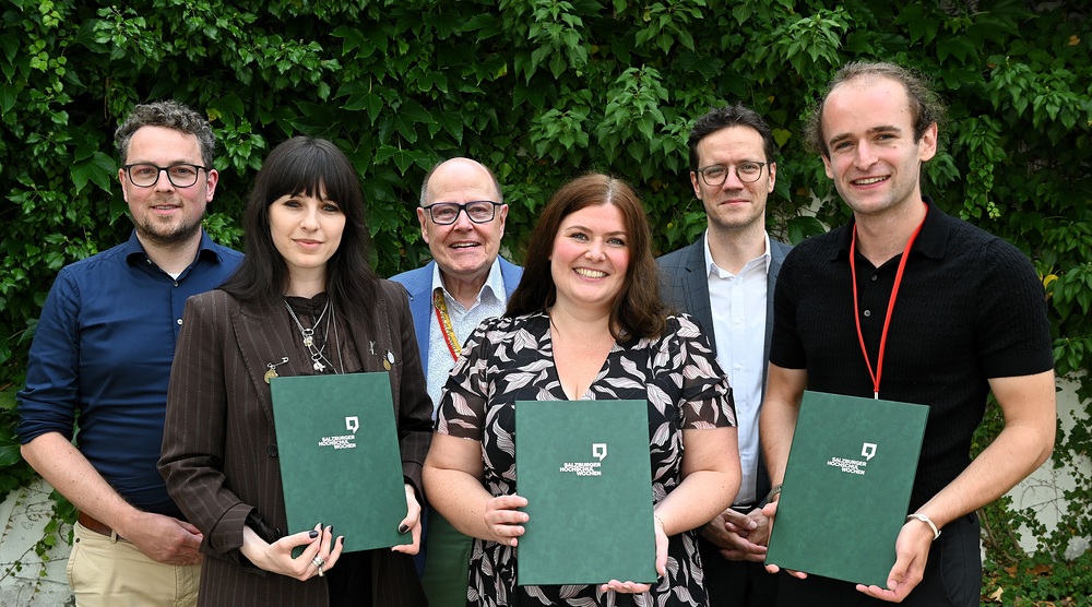 Verleihung der 'Publikumspreise' 2026 der 'Salzburger Hochschulwochen' / Kathpress / Henning Klingen Verleihung der 'Publikumspreise' 2026 der 'Salzburger Hochschulwochen'