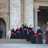 Papstgebet am Petersplatz