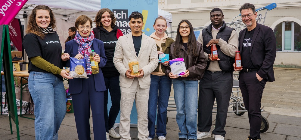 Winternothilfe der Caritas Kärnten gestartet mit Doris Schmidauer / Caritas Kärnten Winternothilfe der Caritas Kärnten gestartet mit Doris Schmidauer