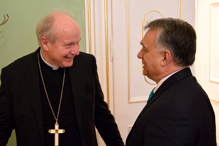 Schönborn empfängt ungarischen Ministerpräsidenten Orban