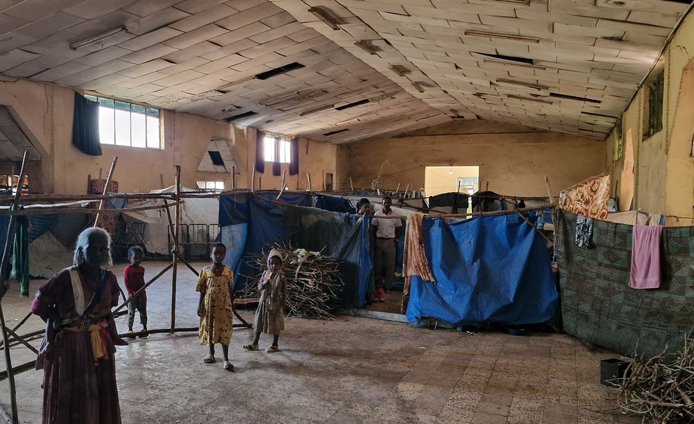 Lager für Binnenvertriebene im Tigray (Äthiopien)