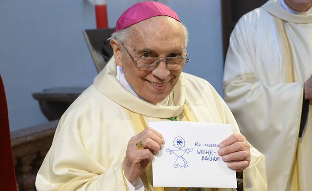 Helmut Krätzl - Glückwunsch zu '40 Jahre Bischof'